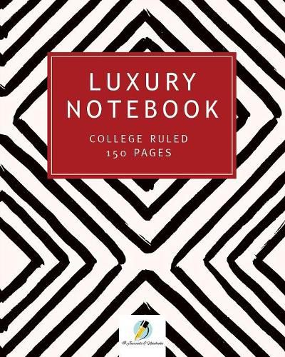 Cover image for Luxury Notebook College Ruled 150 Pages