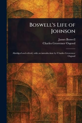 Cover image for Boswell's Life of Johnson