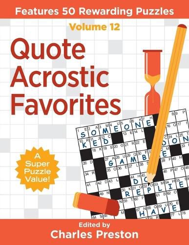 Cover image for Quote Acrostic Favorites: Features 50 Rewarding Puzzles