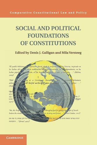 Cover image for Social and Political Foundations of Constitutions