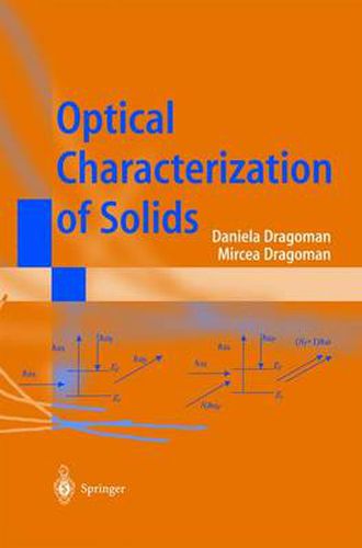 Cover image for Optical Characterization of Solids