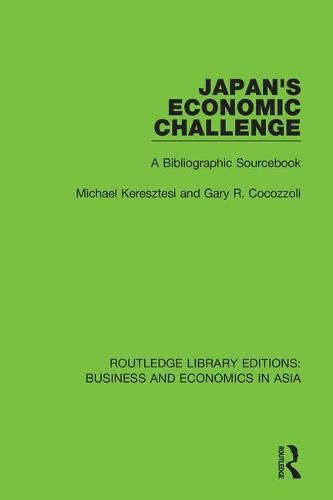 Cover image for Japan's Economic Challenge: A Bibliographic Sourcebook