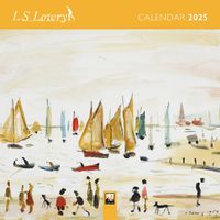 Cover image for L.S. Lowry Mini Wall Calendar 2025 (Art Calendar)