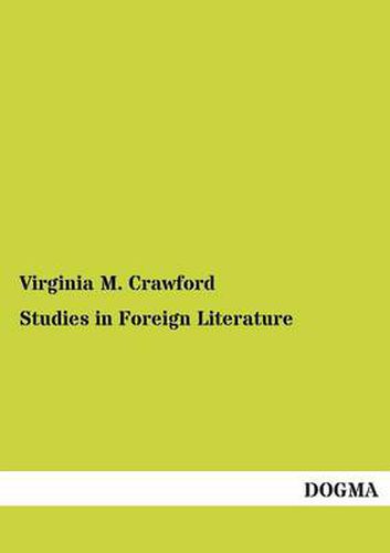 Cover image for Studies in Foreign Literature