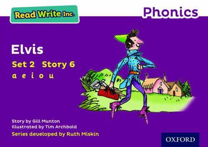 Cover image for Read Write Inc. Phonics: Purple Set 2 Storybook 6 Elvis