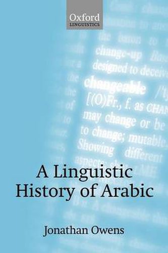 Cover image for A Linguistic History of Arabic