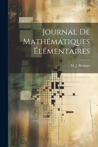 Cover image for Journal de Mathematiques Elementaires
