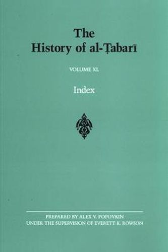 Cover image for The History of al-Tabari Volume XL: Index