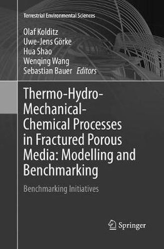 Thermo-Hydro-Mechanical-Chemical Processes in Fractured Porous Media: Modelling and Benchmarking: Benchmarking Initiatives