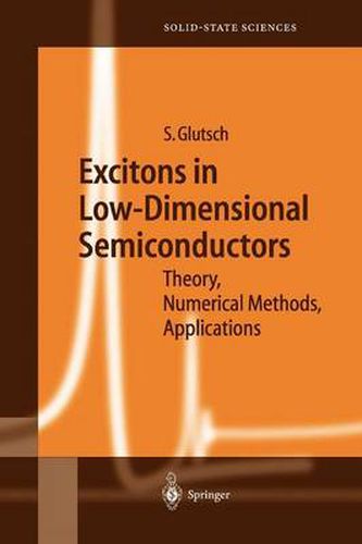 Cover image for Excitons in Low-Dimensional Semiconductors: Theory Numerical Methods Applications