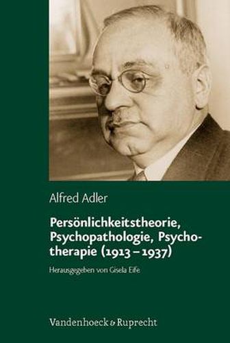 Cover image for Personlichkeitstheorie, Psychopathologie, Psychotherapie (19131937)