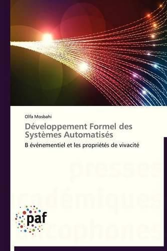 Cover image for Developpement Formel Des Systemes Automatises