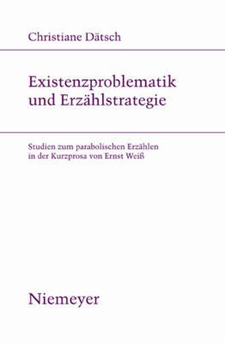 Cover image for Existenzproblematik und Erzahlstrategie