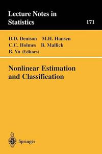 Cover image for Nonlinear Estimation and Classification