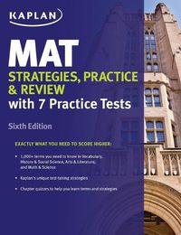 Cover image for MAT Strategies, Practice & Review