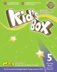 Cover image for Kid's Box Updated Level 5 Activity Book with Online Resources Hong Kong Edition