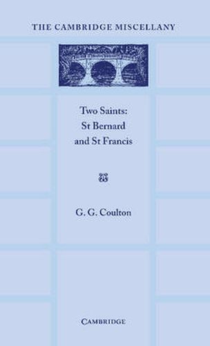 Two Saints: St Bernard and St Francis