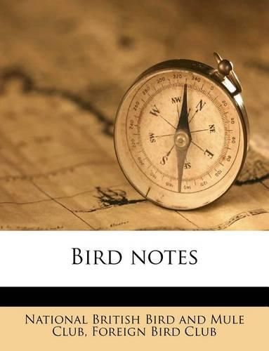 Cover image for Bird Notes