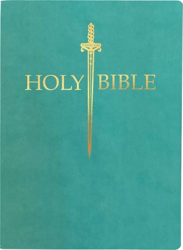 KJV Sword Bible, Large Print, Coastal Blue Ultrasoft