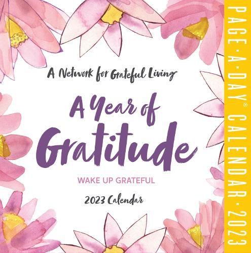 A Year of Gratitude Page-A-Day Calendar 2023