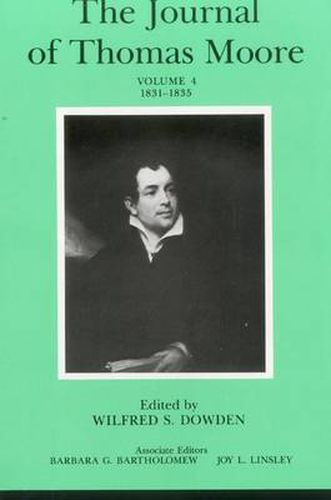 Cover image for The Journal Of Thomas Moore V4: 1831-1835