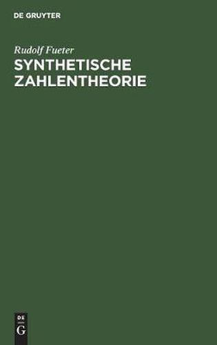 Cover image for Synthetische Zahlentheorie