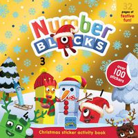 Cover image for Numberblocks Christmas Sticker Activity Book