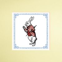 Cover image for Macmillan Alice: Rabbit Print x 3
