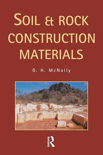 Cover image for Soil and Rock Construction Materials