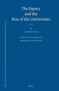 Cover image for The Papacy and the Rise of the Universities