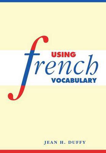 Cover image for Using French Vocabulary