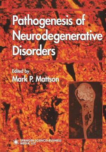 Cover image for Pathogenesis of Neurodegenerative Disorders