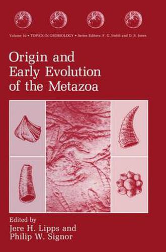 Cover image for Origin and Early Evolution of the Metazoa