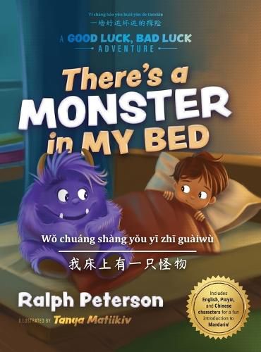 Cover image for There's a Monster in My Bed (Trilingual Edition)