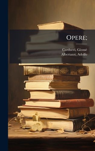 Cover image for Opere;