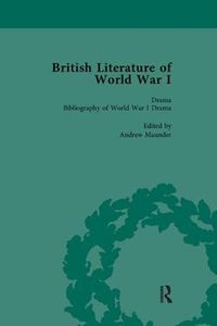 Cover image for British Literature of World War I, Volume 5