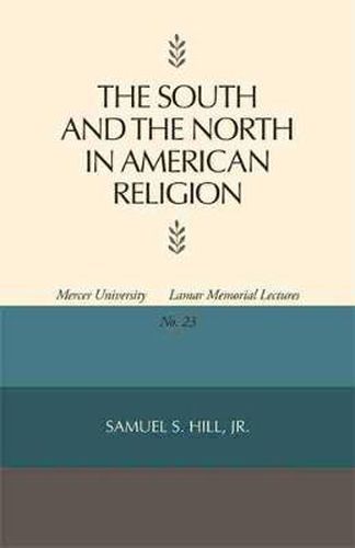 Cover image for The South and North in American Religion