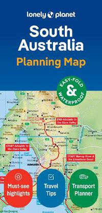 Cover image for Lonely Planet South Australia Planning Map