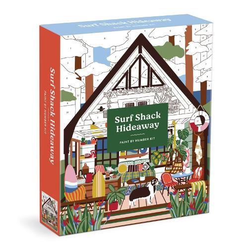 Cover image for Surf Shack Hideaway 11 x 14 Paint By Number Kit