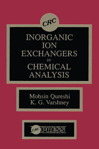 Cover image for Inorganic Ion Exchangers in Chemical Analysis
