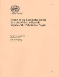 Cover image for Report of the Committee on the Exercise of the Inalienable Rights of the Palestinian People