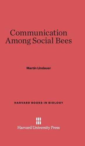 Cover image for Communication Among Social Bees