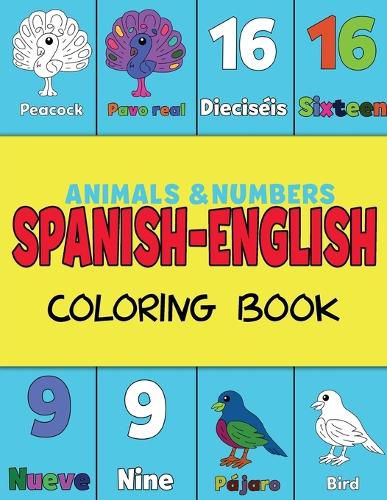 Cover image for Spanish and English, Coloring & Activity Book