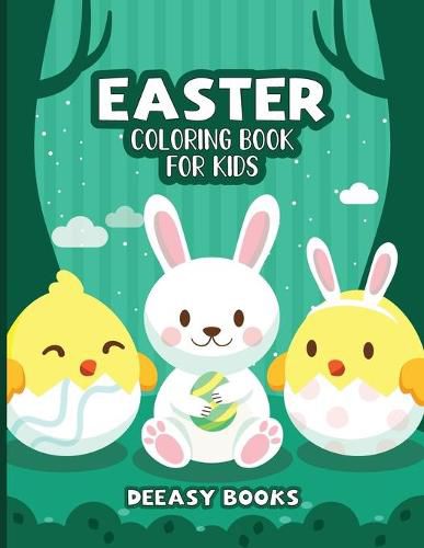 Cover image for Easter Coloring Book For Kids