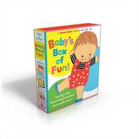 Cover image for Baby's Box of Fun: A Karen Katz Lift-the-Flap Gift Set: Where Is Baby's Bellybutton?; Where Is Baby's Mommy?: Toes, Ears, & Nose!