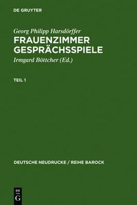 Cover image for Frauenzimmer Gesprachsspiele Teil 1