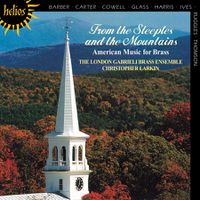 Cover image for From the Steeples and the Mountains: American Music for Brass