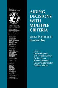 Cover image for Aiding Decisions with Multiple Criteria: Essays in Honor of Bernard Roy