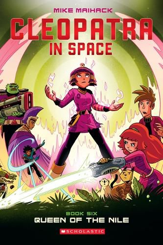 Cover image for Queen of the Nile: A Graphic Novel (Cleopatra in Space #6): Volume 6