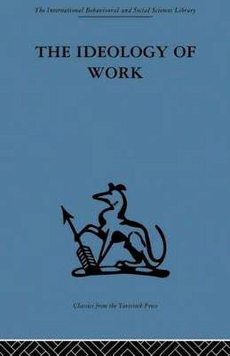 Cover image for The Ideology of Work